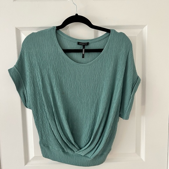 Dynamite Turquoise Shirt - Small - Picture 1 of 3